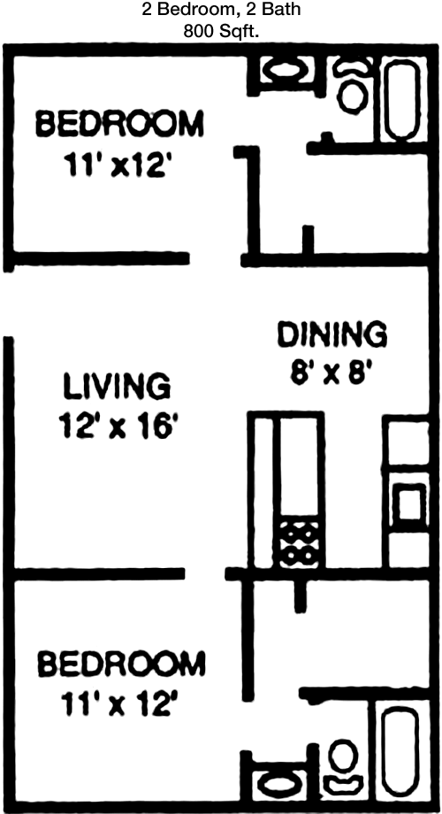 800 sq ft floorplan layout