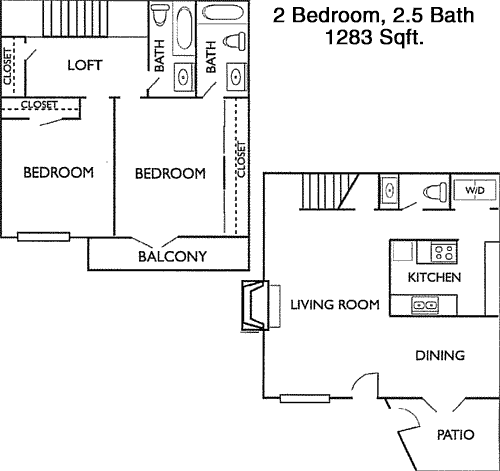 B3 floorplan layout