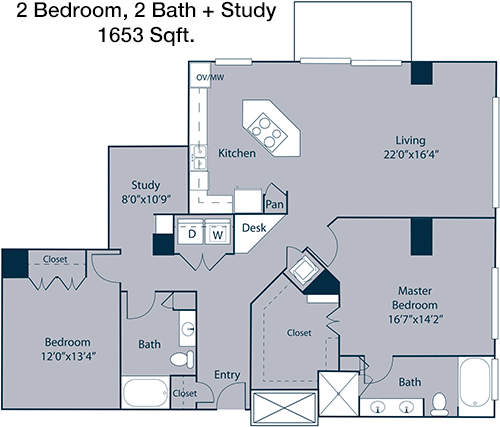 1,653 sq ft floorplan layout