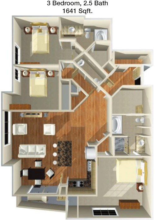 C1 floorplan layout
