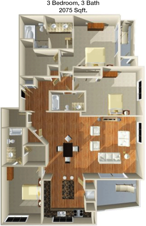 C2 floorplan layout