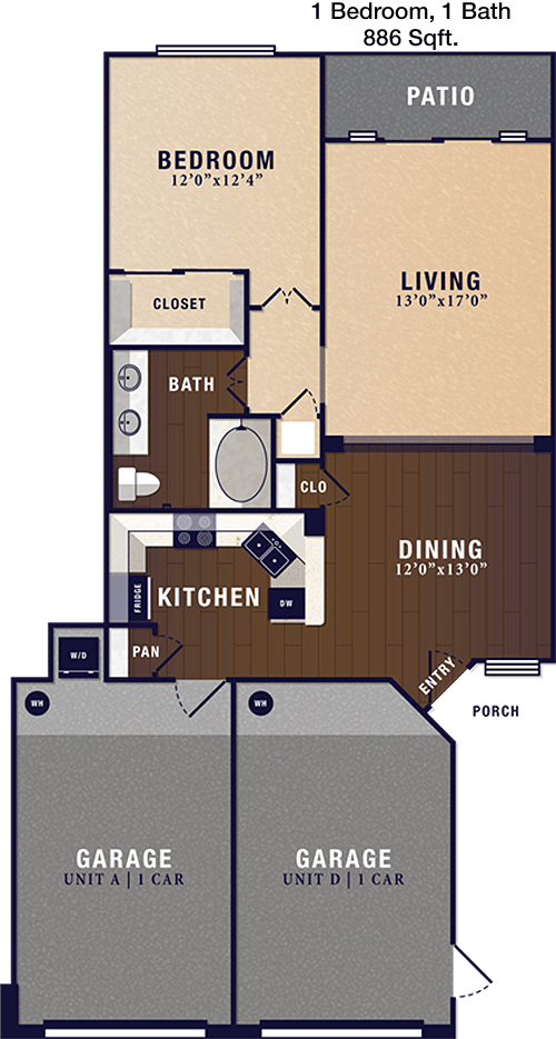 A1 floorplan layout