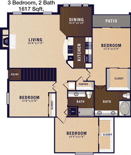 C2 floorplan layout