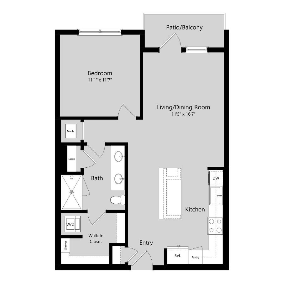 A2-60 floorplan layout