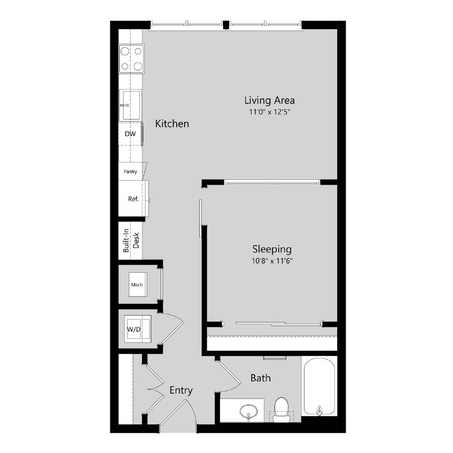 A0-80 floorplan layout