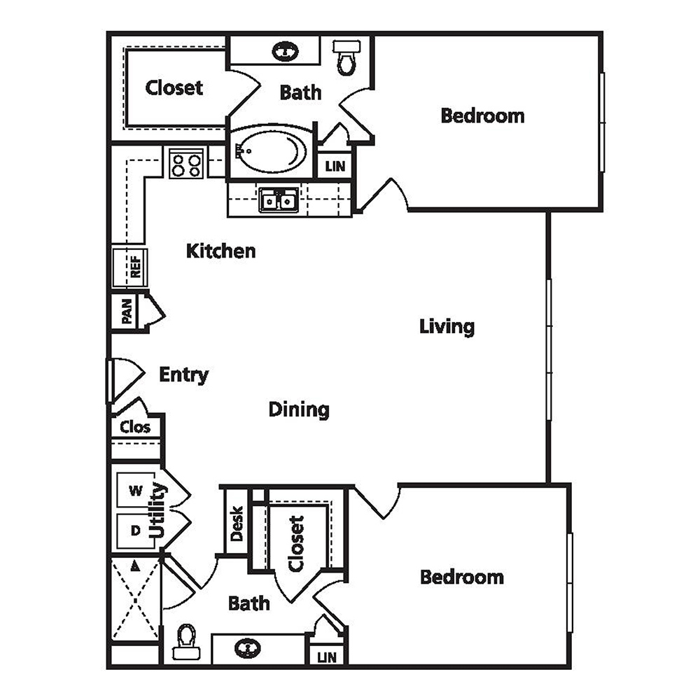D floorplan layout