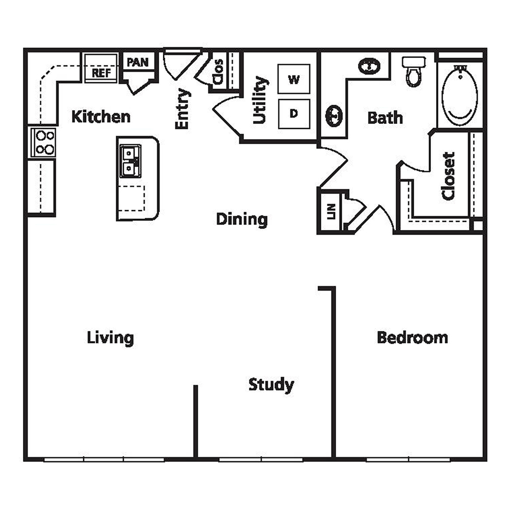 C1C floorplan layout