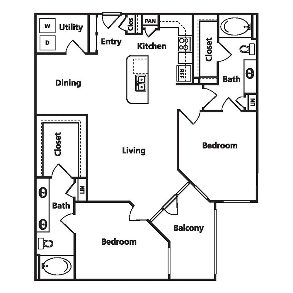 D1 floorplan layout