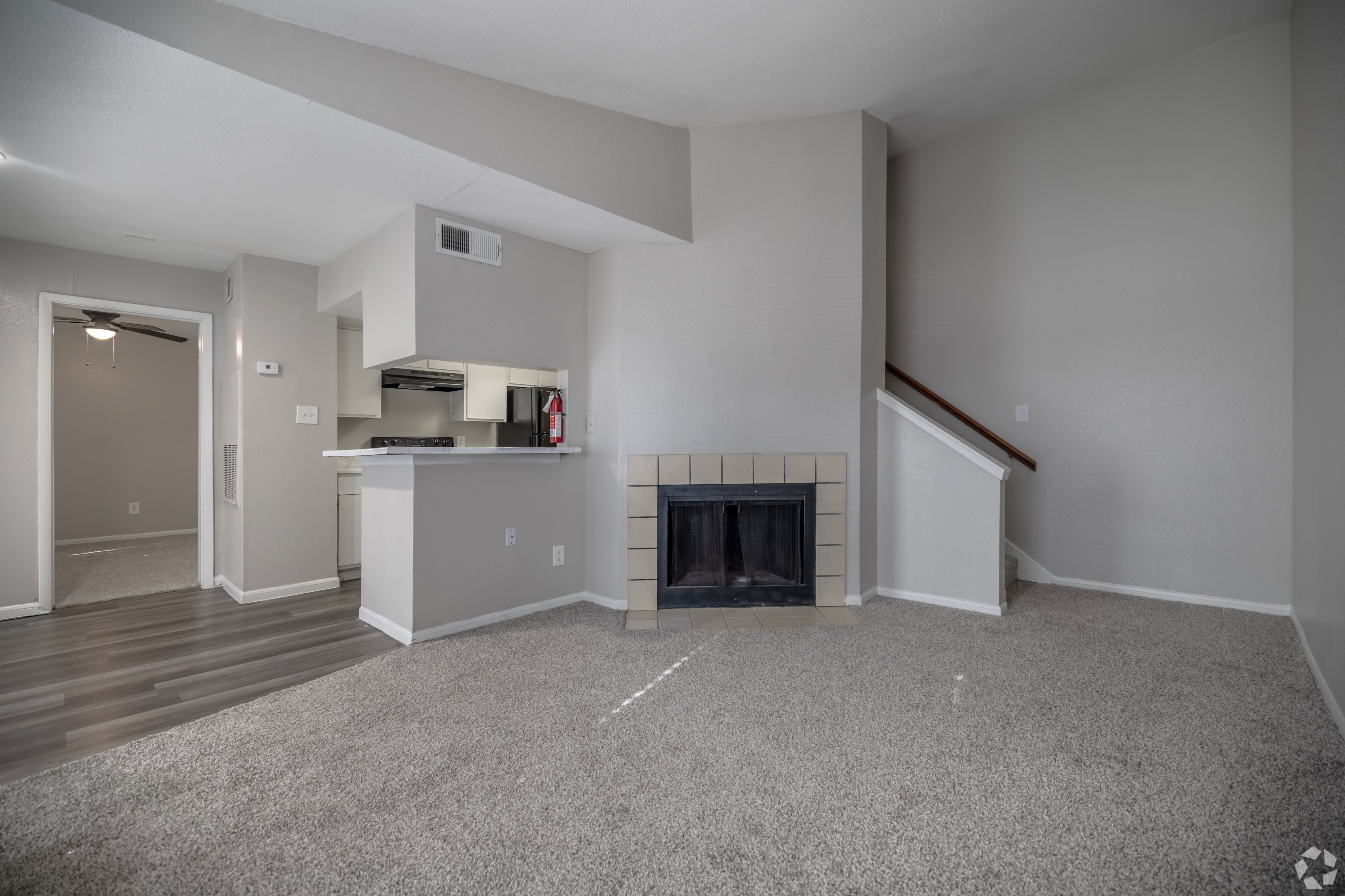 3 Bedroom \/ 2 Bath TH floorplan layout