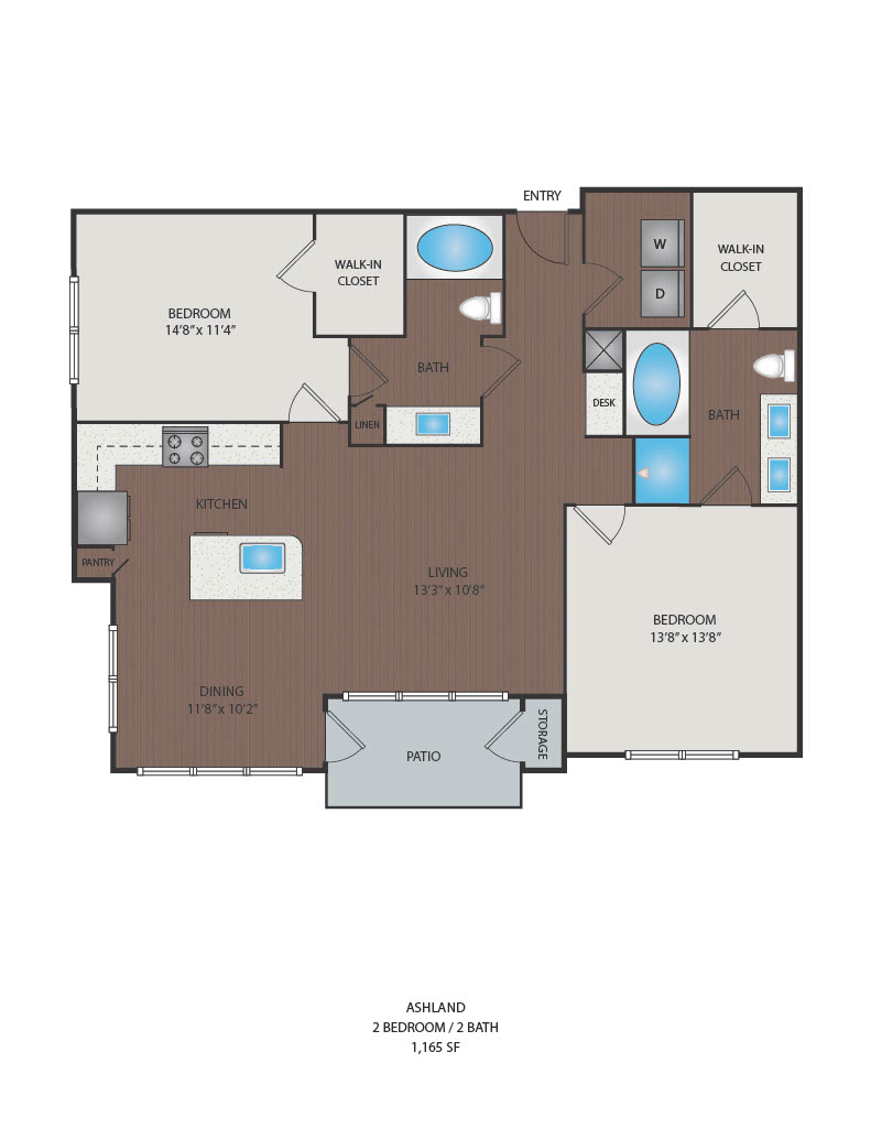 Ashland floorplan layout