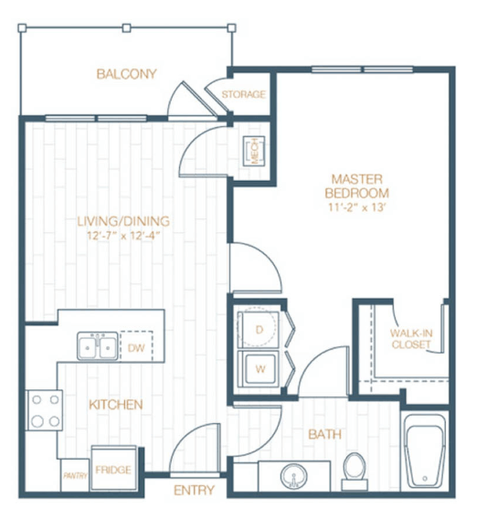 A1 floorplan layout