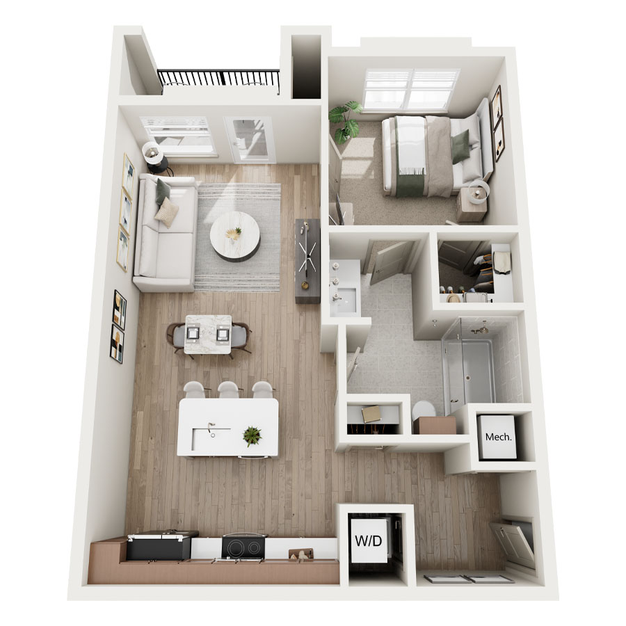 A0 floorplan layout
