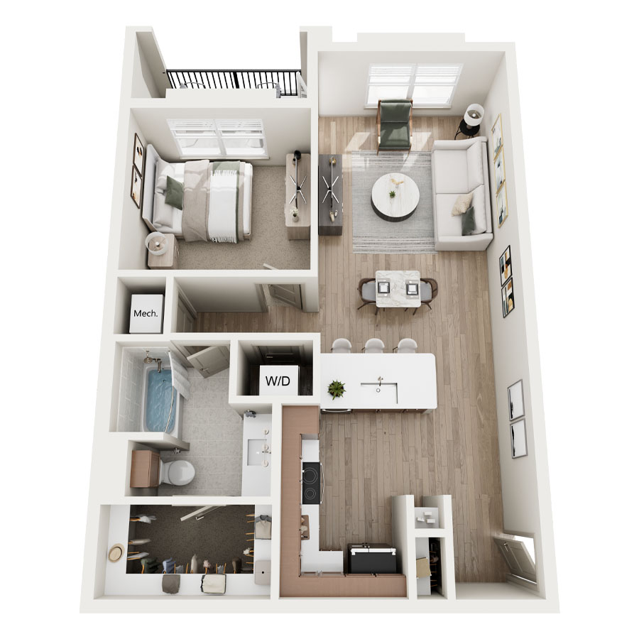 A1 floorplan layout