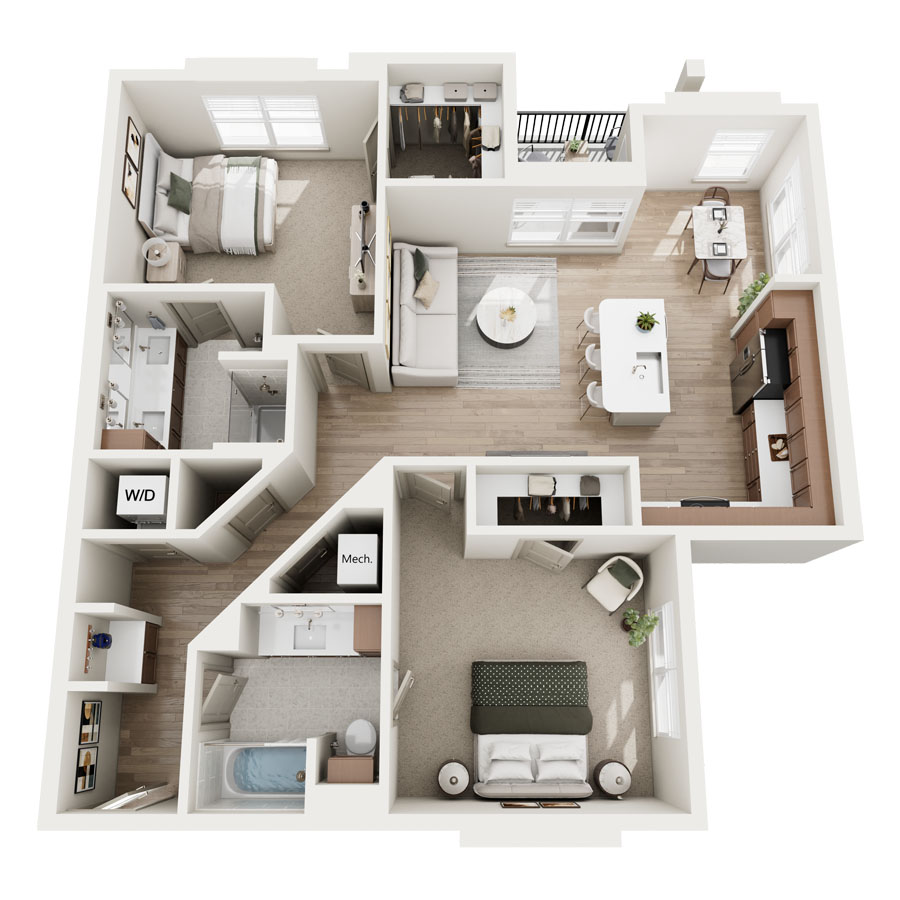 B1 floorplan layout