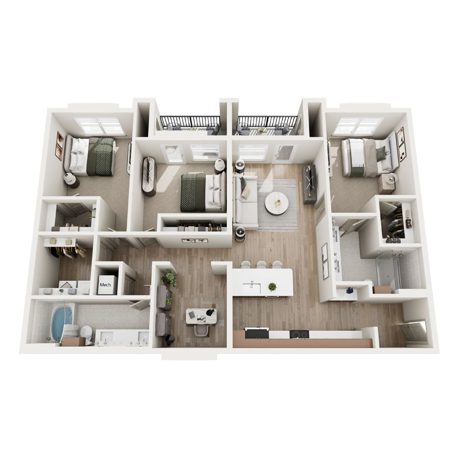 C2 floorplan layout