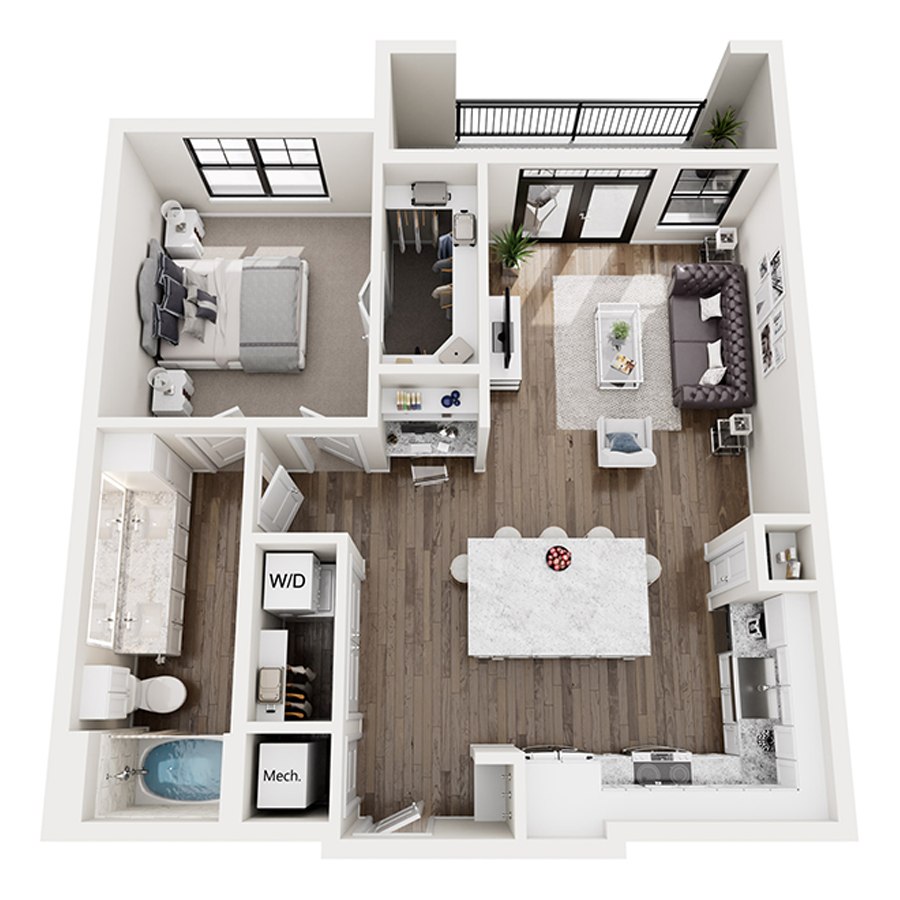 A4 floorplan layout
