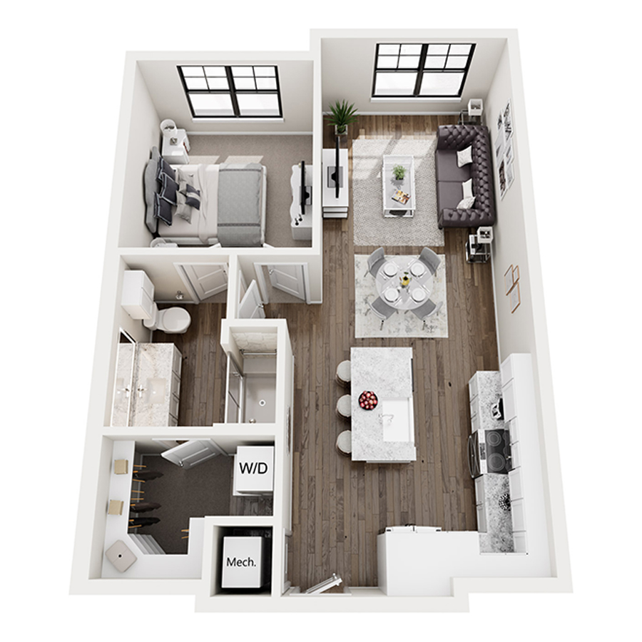 A1a floorplan layout