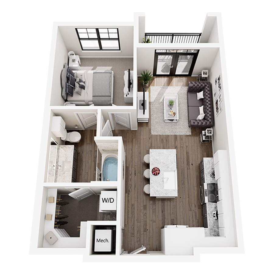 A1 floorplan layout