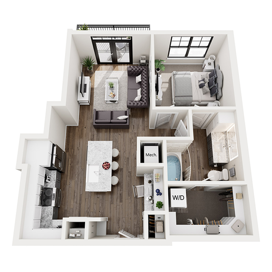 A2 floorplan layout