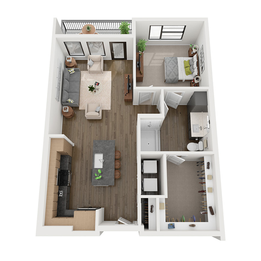 A1 floorplan layout