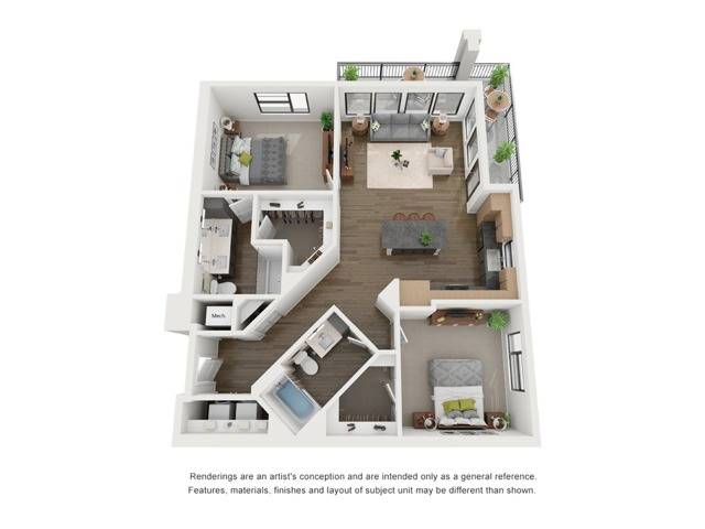 B3 floorplan layout