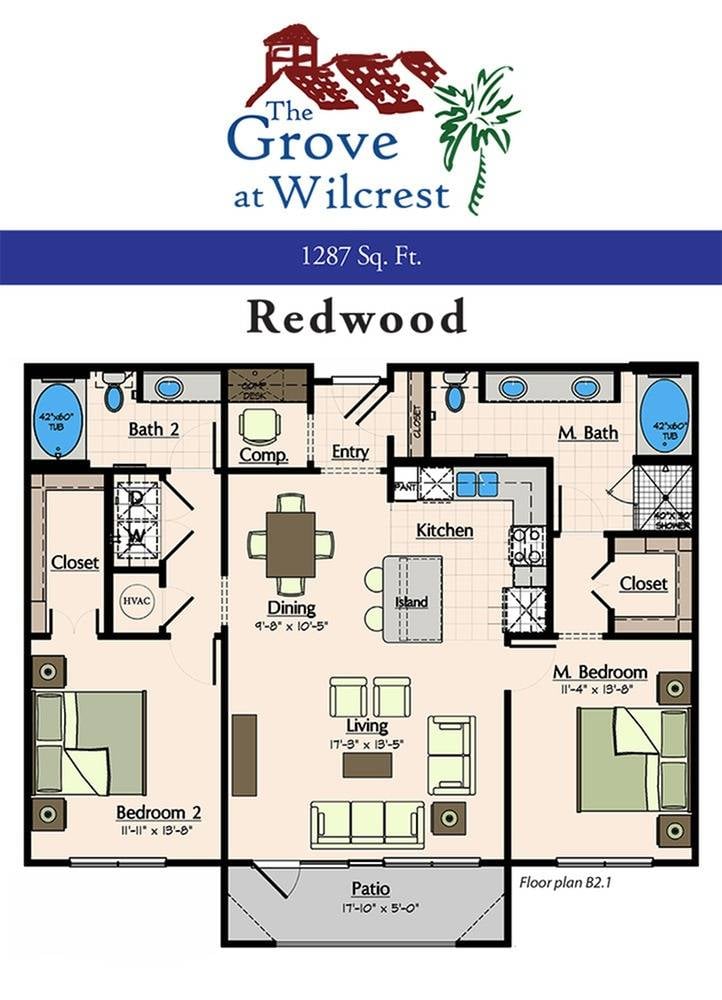 C2 floorplan layout