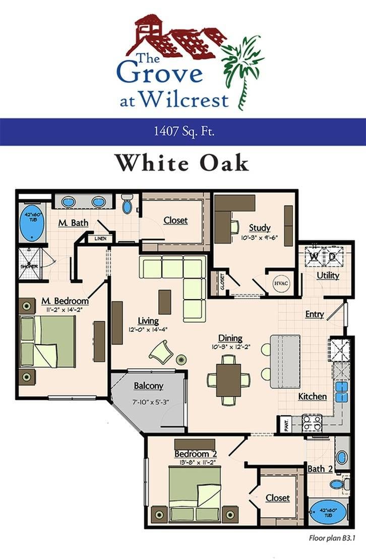 C3 floorplan layout
