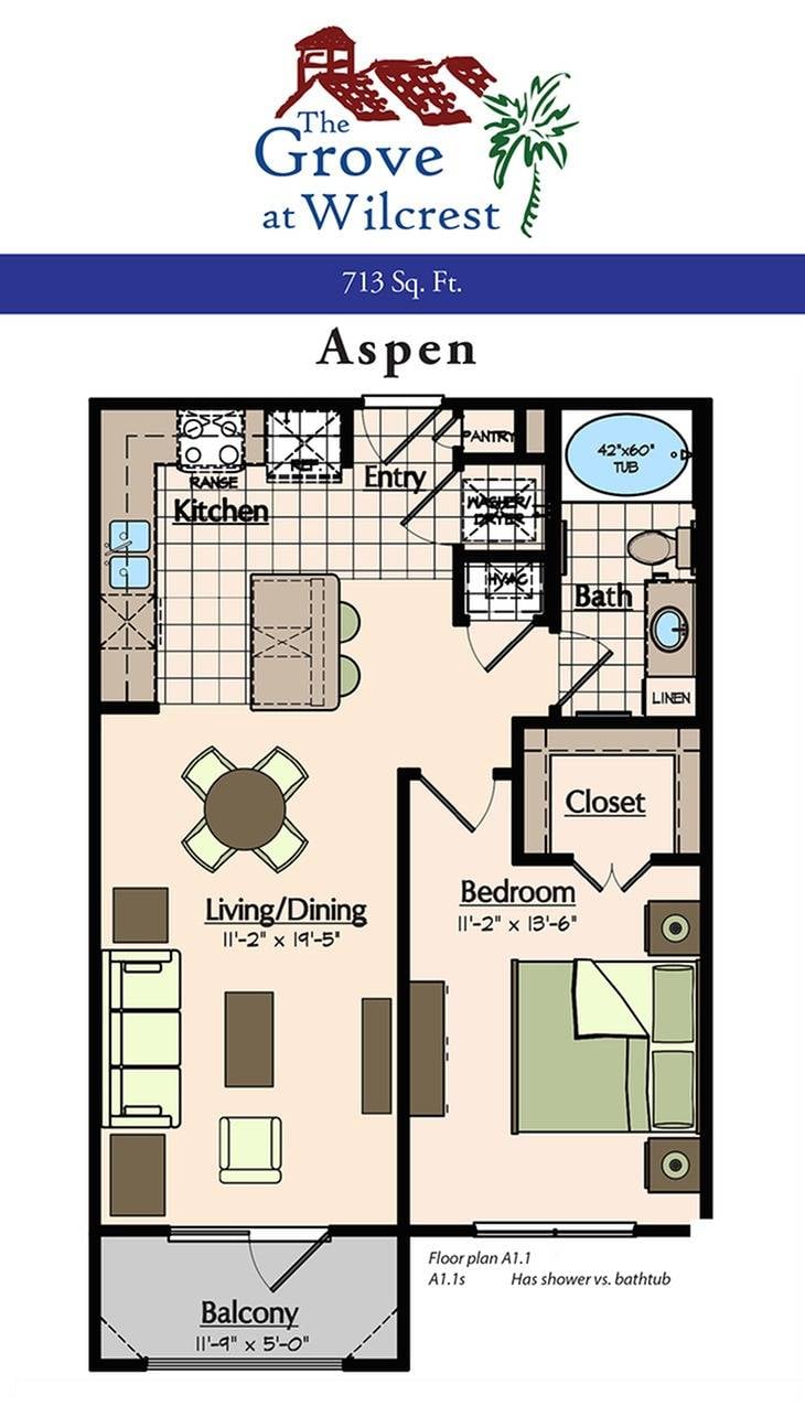 A1 floorplan layout