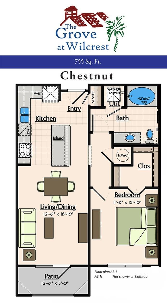 A3 floorplan layout