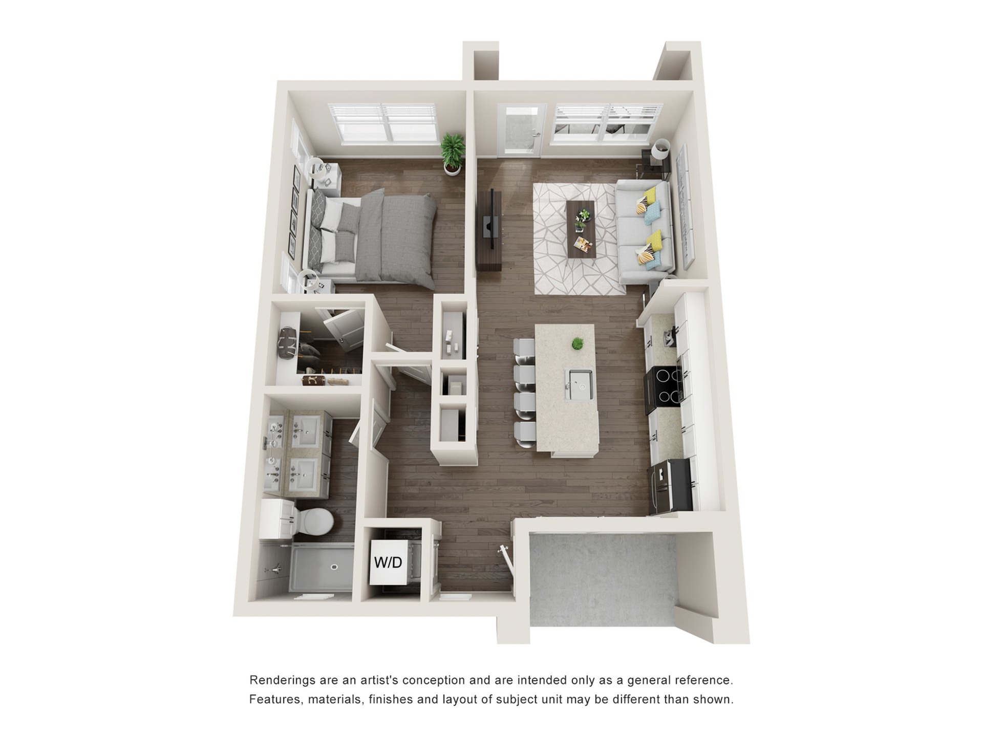 A1 floorplan layout