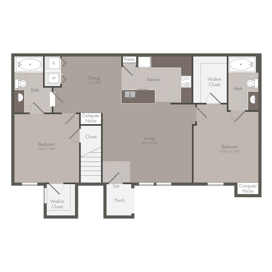 B2 floorplan layout