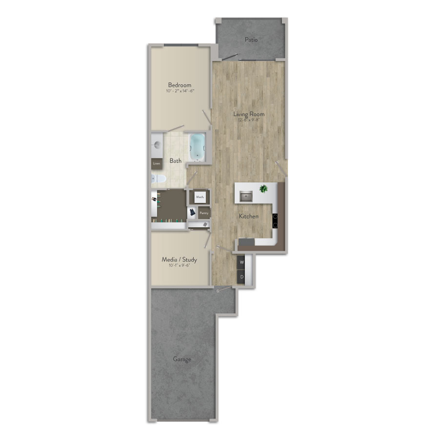 A4 floorplan layout