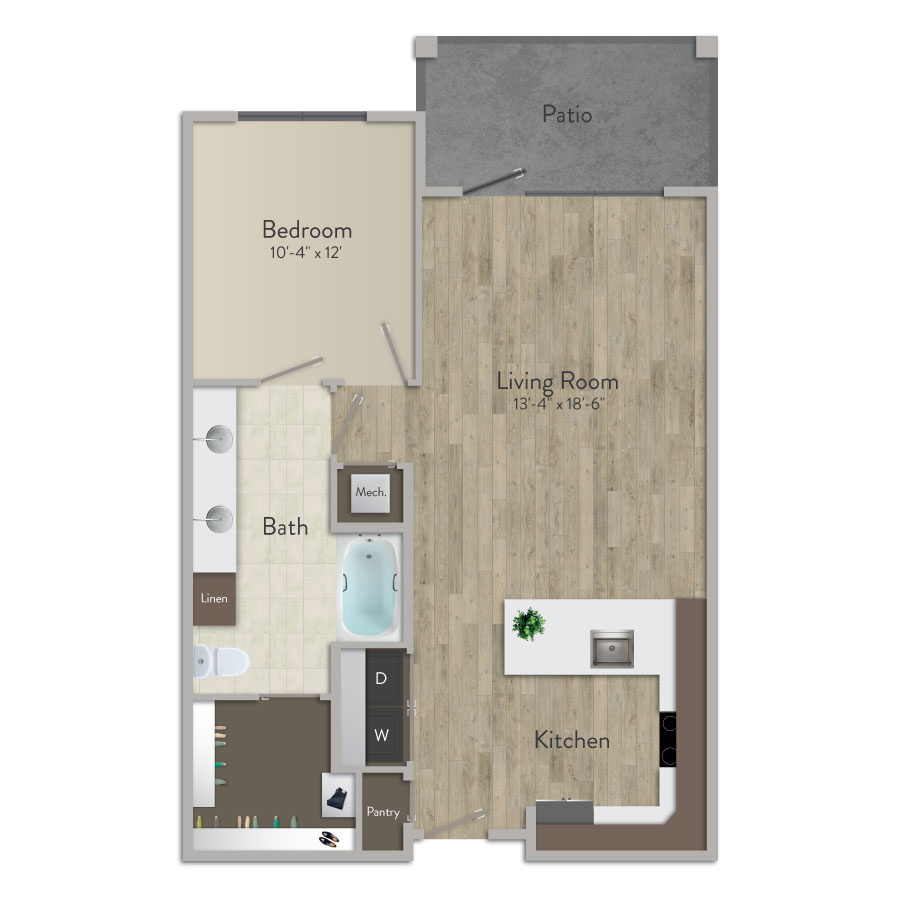 A3 floorplan layout