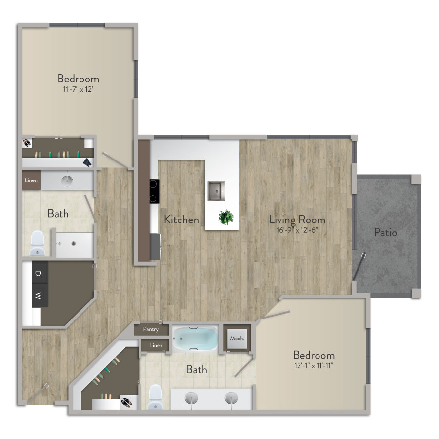 B4 floorplan layout