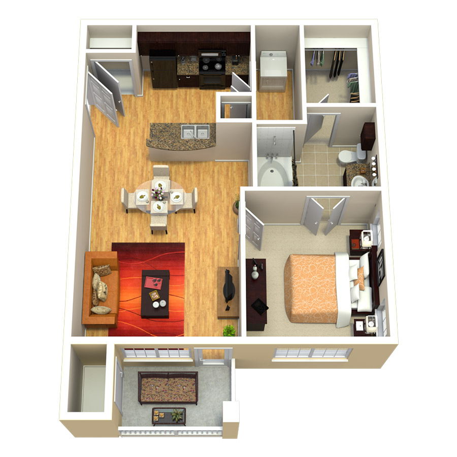 A1 floorplan layout
