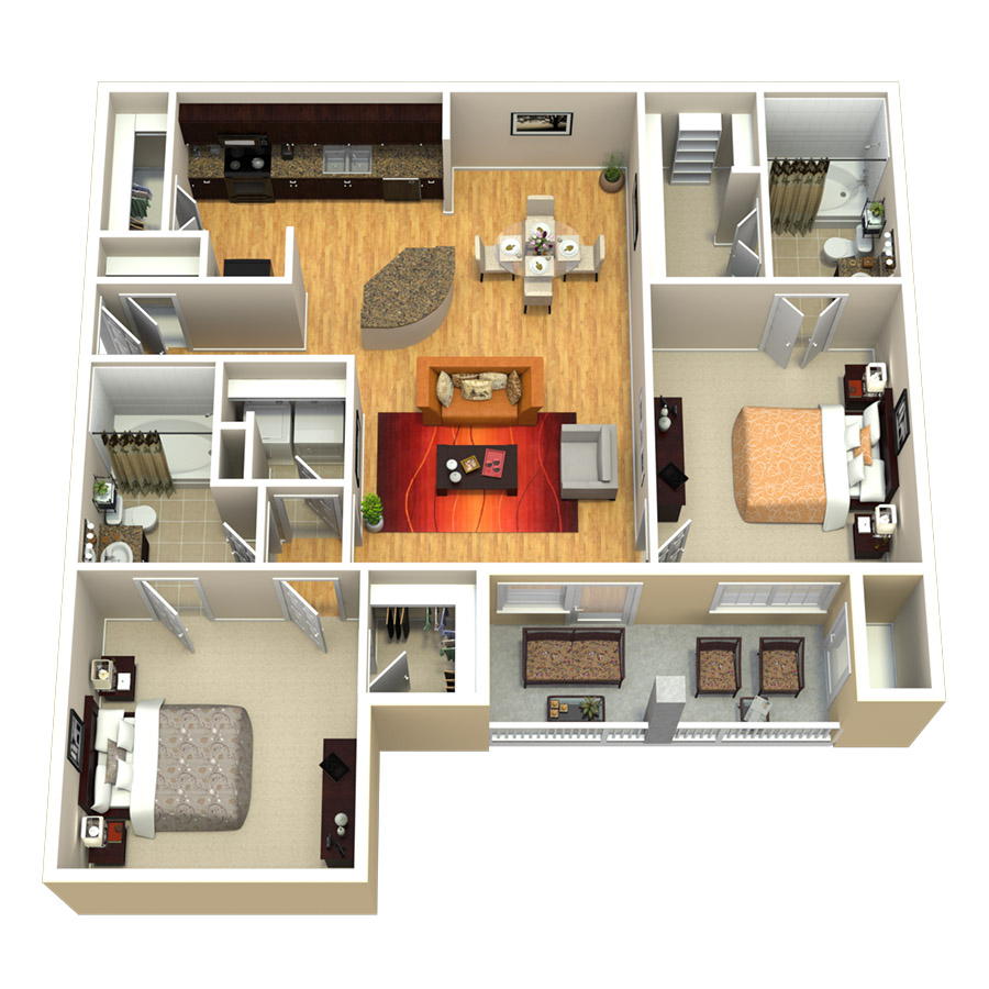 B4 floorplan layout
