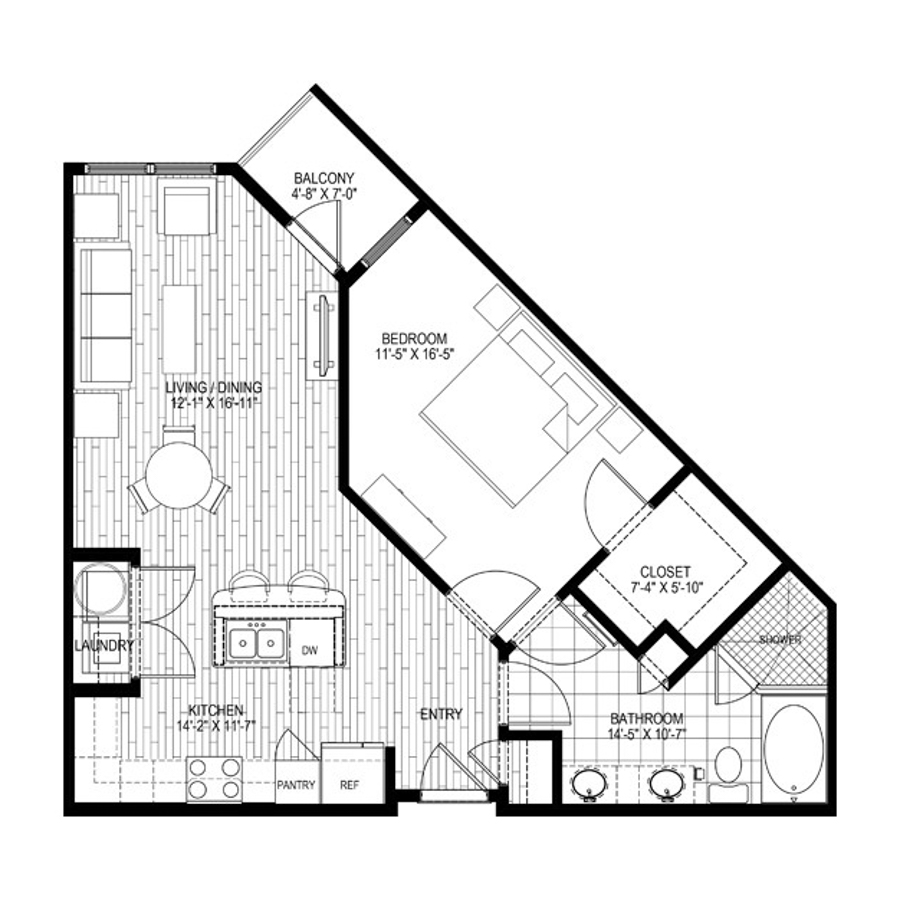 A2 floorplan layout