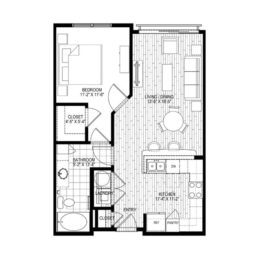 A1 floorplan layout