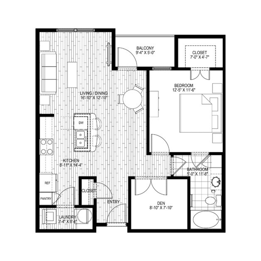 A3 floorplan layout