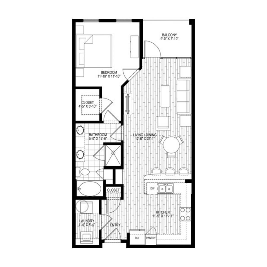 L3 floorplan layout