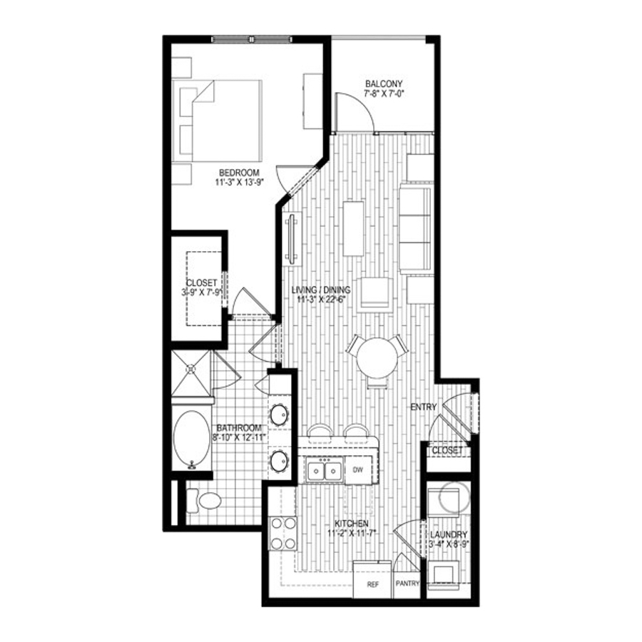 L2 floorplan layout