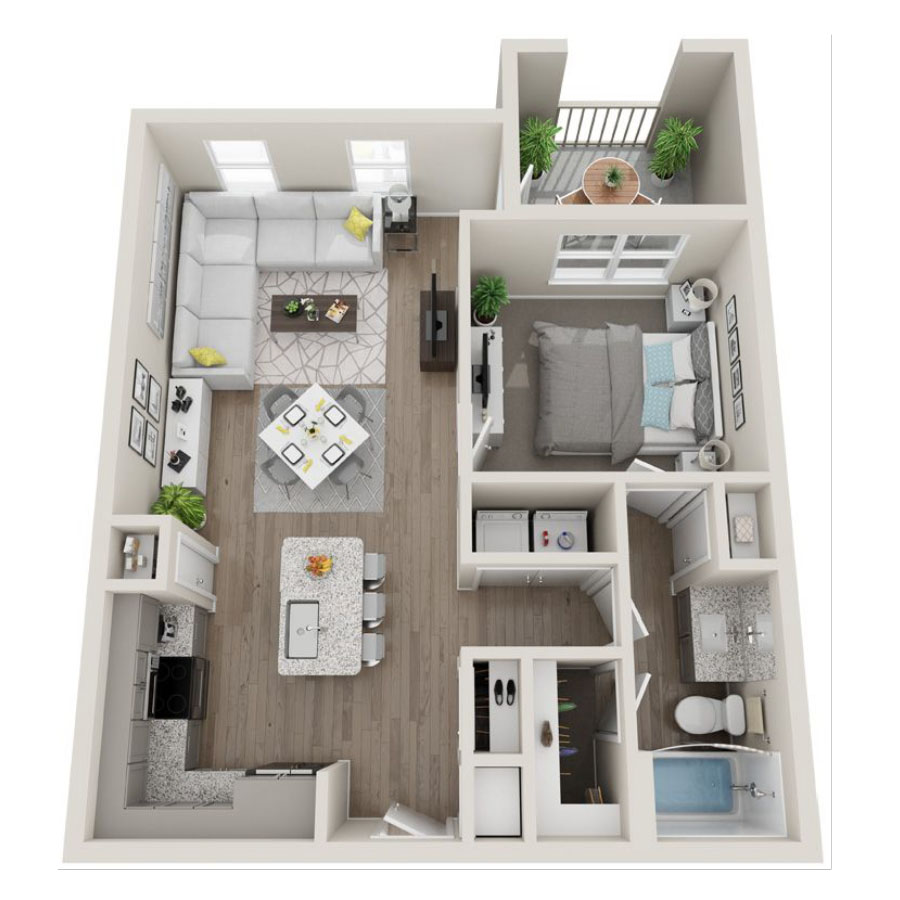 A2 floorplan layout