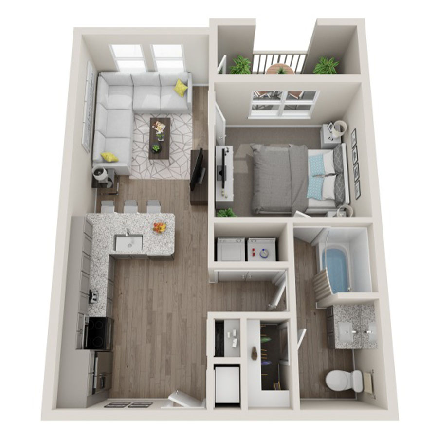 A1 floorplan layout