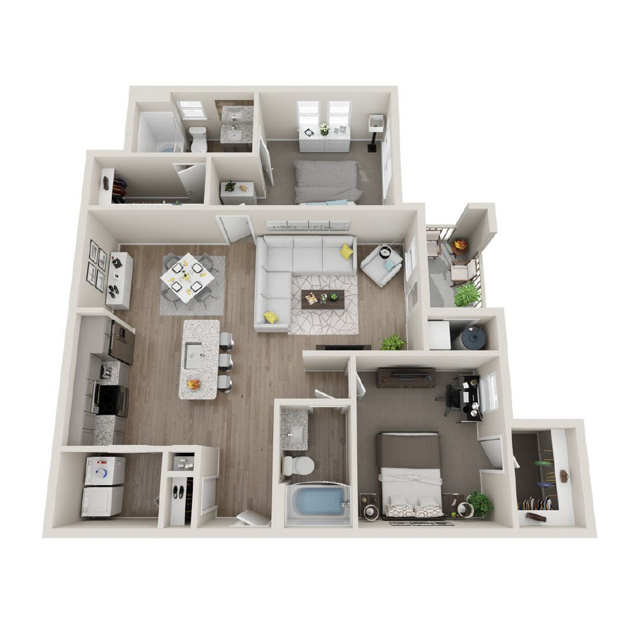 B2 floorplan layout