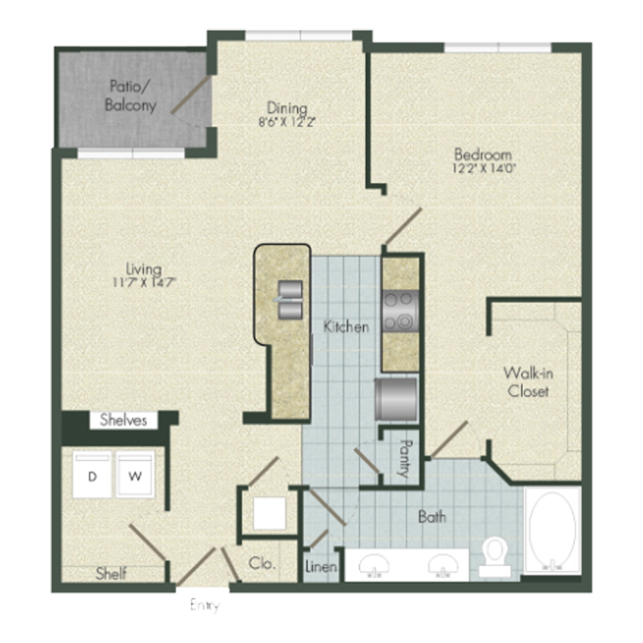 A4 floorplan layout