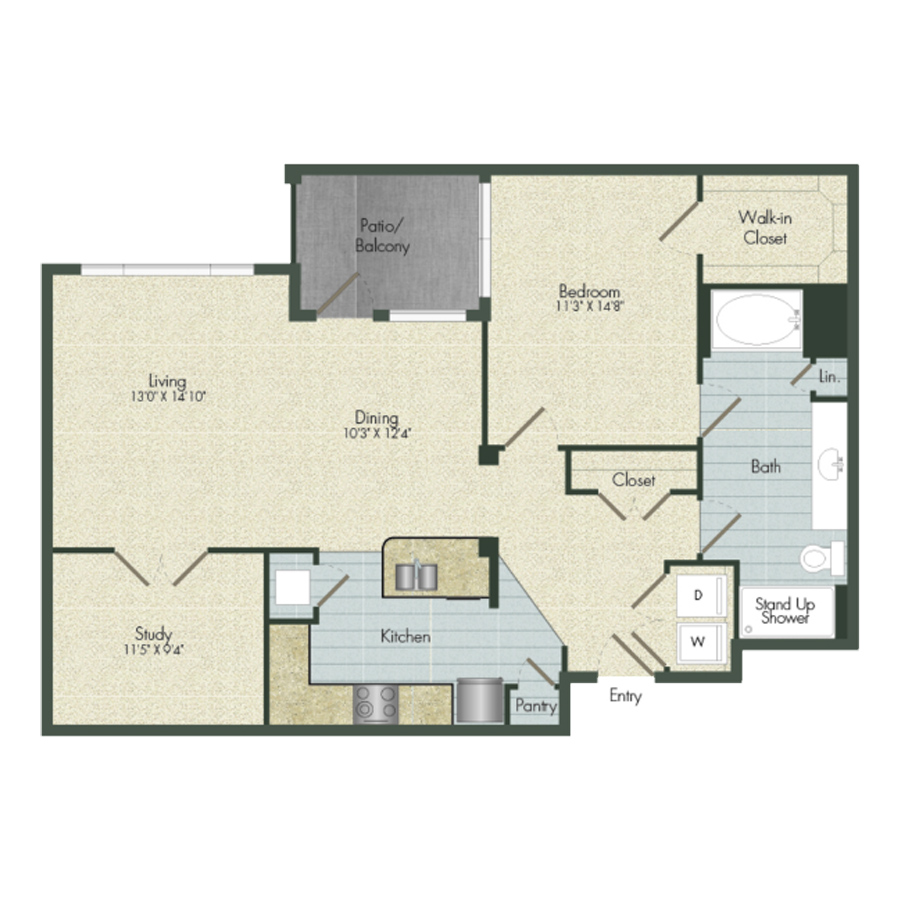 A6 floorplan layout