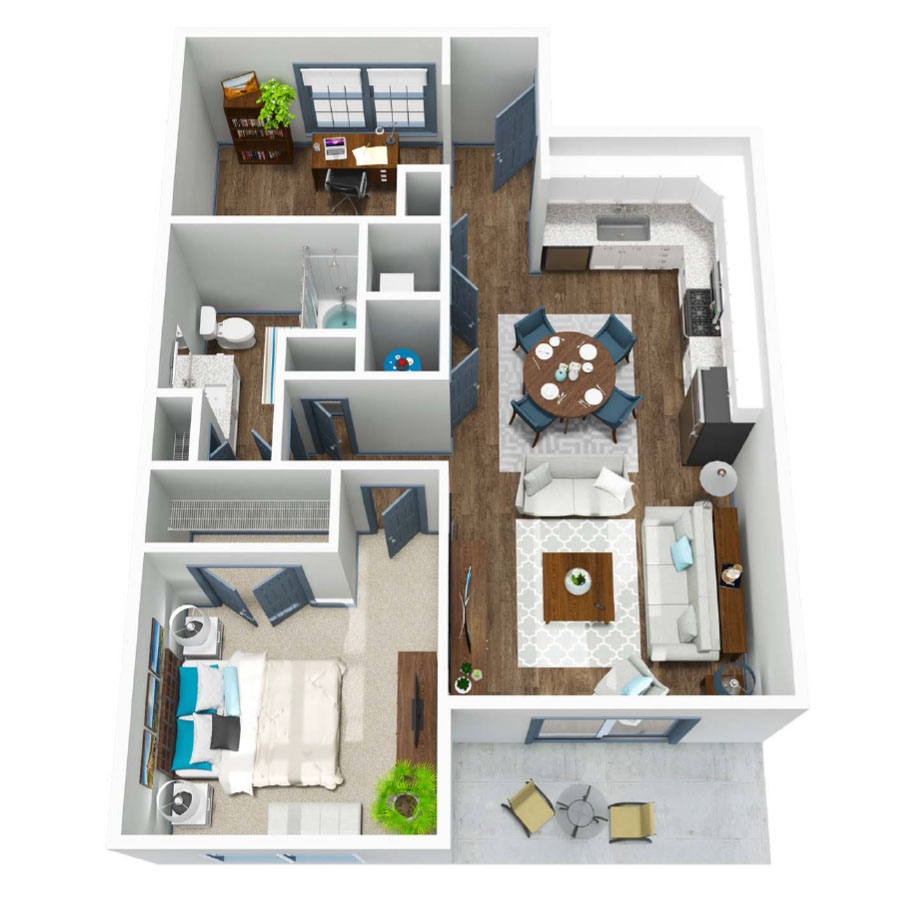 A1 floorplan layout