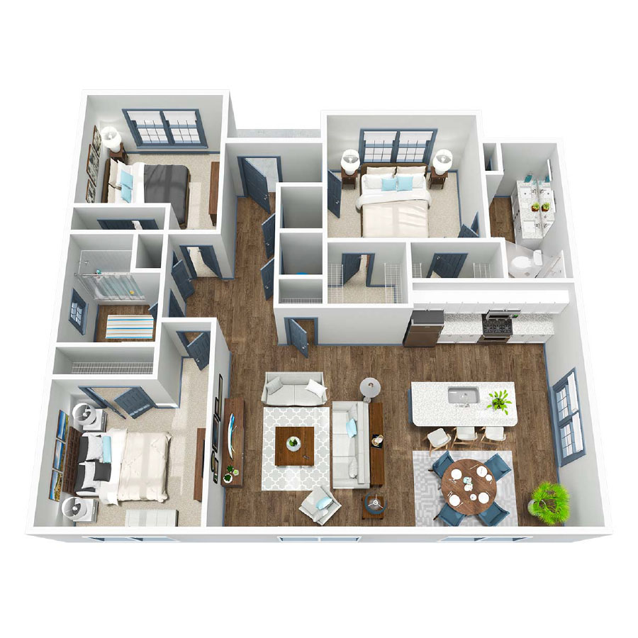 C1 floorplan layout