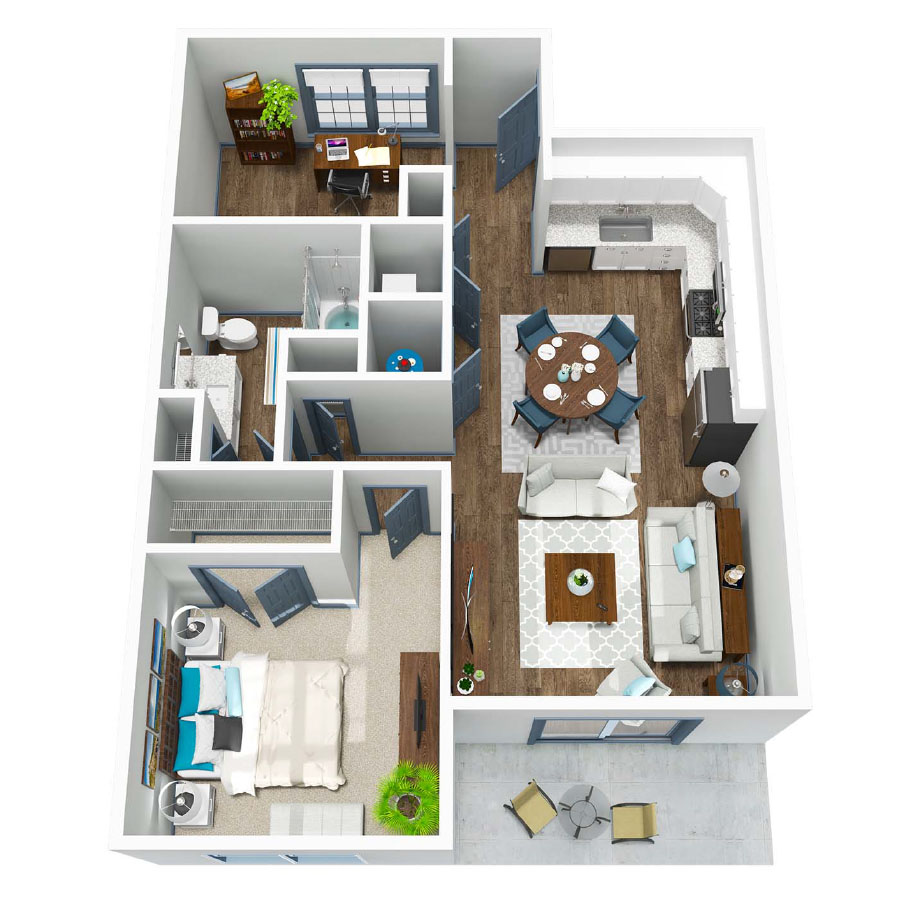 A2 floorplan layout