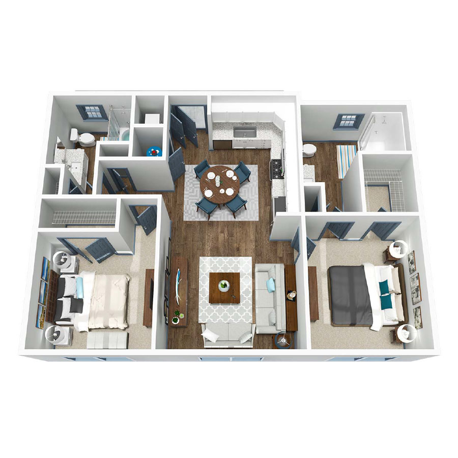 B1 floorplan layout